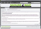 Backlink Beast Review - Advanced Tiered Linking Promotion