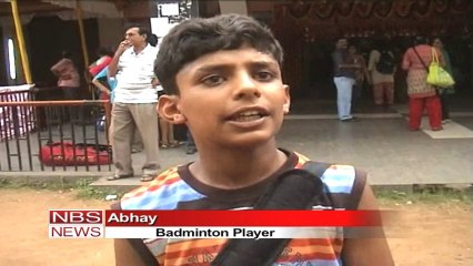 Sub-junior ranking Badminton tournament in distress