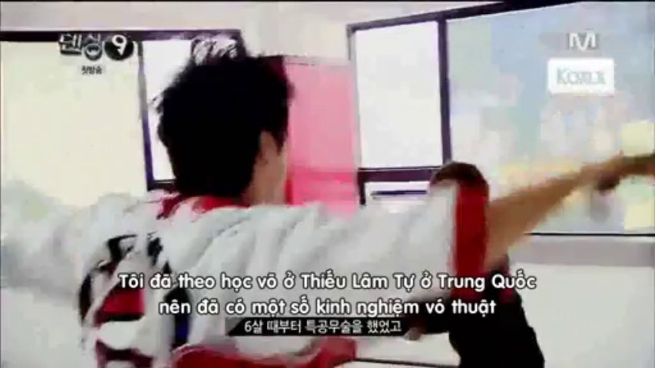 [VIETSUB]  Dancing 9 - Kevin (U-kiss) cut