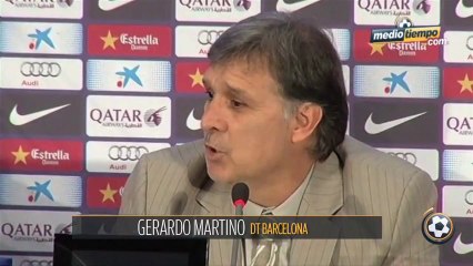 Martino fue presentado como técnico del Barcelona