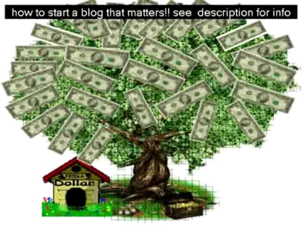 How To Start A Blog That Matters