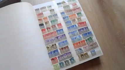Collection de timbres à vendre
