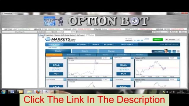 FREE Option Bot Software How Make 1622 in the next 45 minutes 15