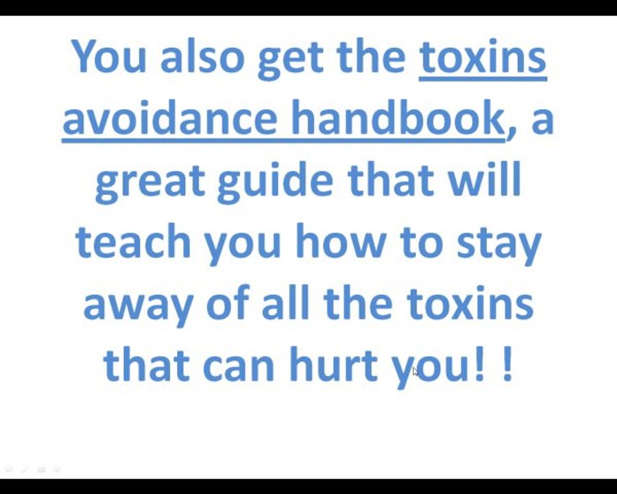Try The Cellulite Factor reason 18 -  toxins avoidance guide