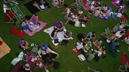 Cinéma en plein air à la Villette