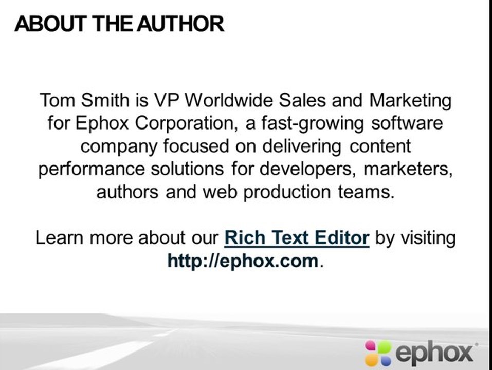 Six Ways to Evaluate a Rich Text Editor