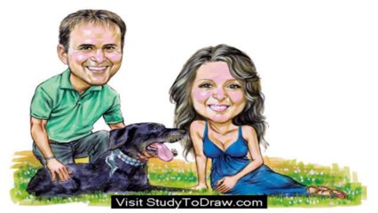 caricature drawing for kids