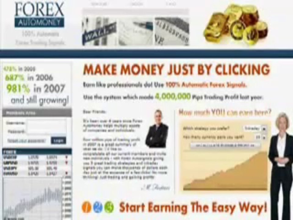 Forex Automoney - New Revolutionary FX Trading Signals - 3 Day Trial