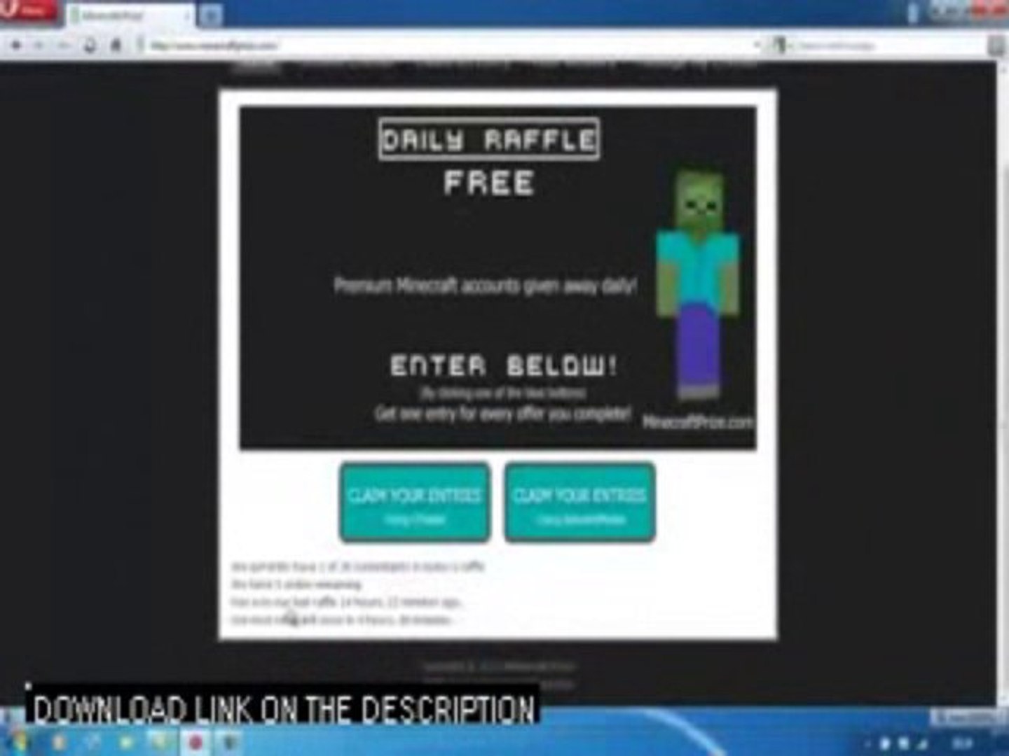 MineCraft Gift Code Generator How to get a free Premium account - video  Dailymotion