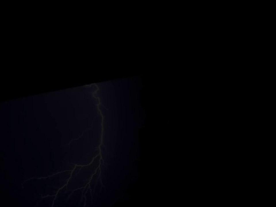Orage en Alsace