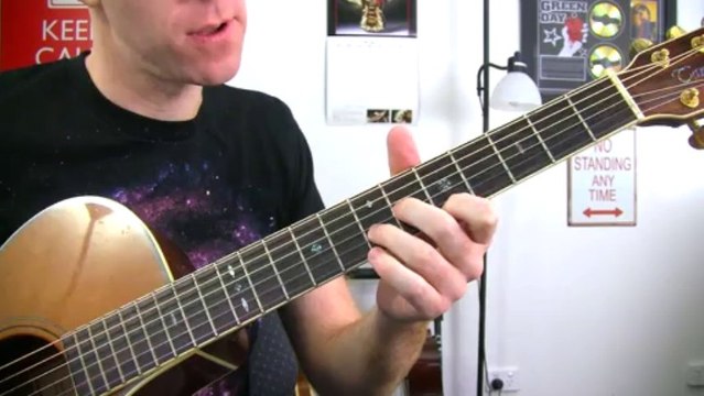 Get Lucky - Daft Punk ★ Guitar Lesson - How To Play Instructional Acoustic Tutorial