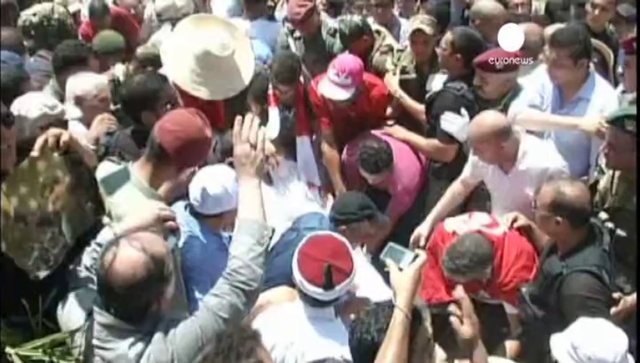 Tunisia: funeral of assassinated MP Brahmi draws huge crowds