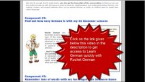 Learn German quickly with Rocket German