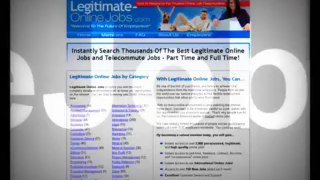 Legit Online Jobs From Home