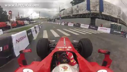 Autosital - Tour embarqué avec Kamui Kobayashi au Moscow City Racing