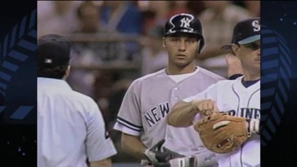 Derek Jeter's first career hit
