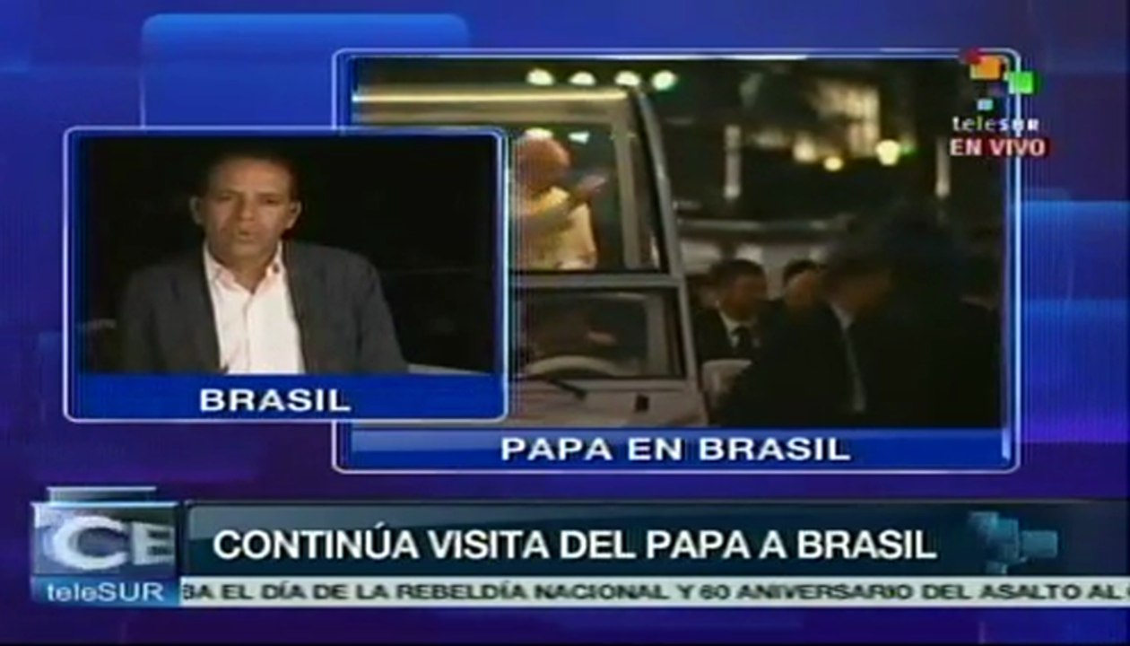 Visita papal es más que nada una visita política: Tricot