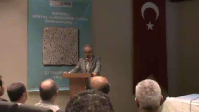YALOVA MİLLETVEKİLİ TEMEL COŞKUN'UN OSMANLI SEMPOZYUMUNDAKİ KONUŞMASI