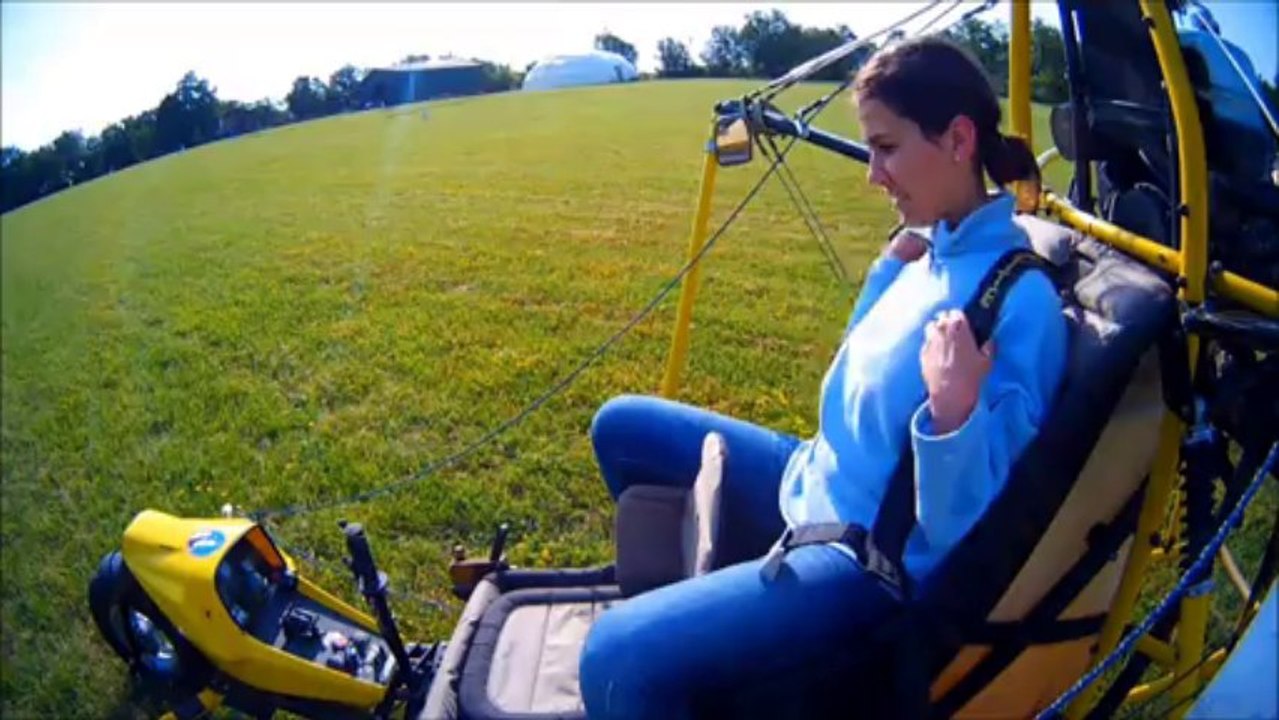 Baptême de l'air ULM paramoteur Air Sol Images Vallée du Lot