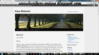 WpSubscribers + Installation