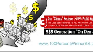 100 Percent Winners Review: How The 100PercentWinners Arbitrage Software Always Wins