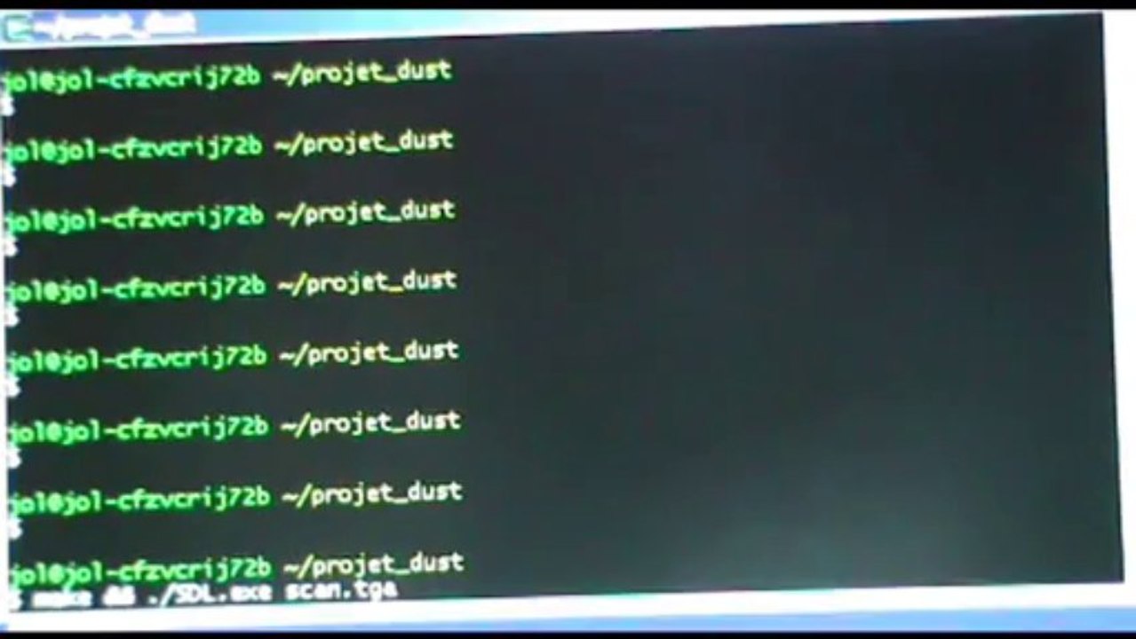 Cours de programmation graphique 11. L'application dust-- partie 1