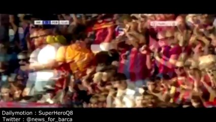 برشلونة يسجل الهدف الثالث عن طريق ميسي