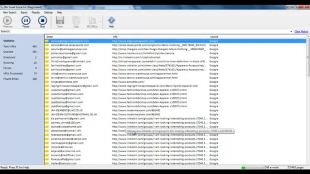How to Extract Email Addresses Using Keyword Search on Search Engines - RA Email Extractor