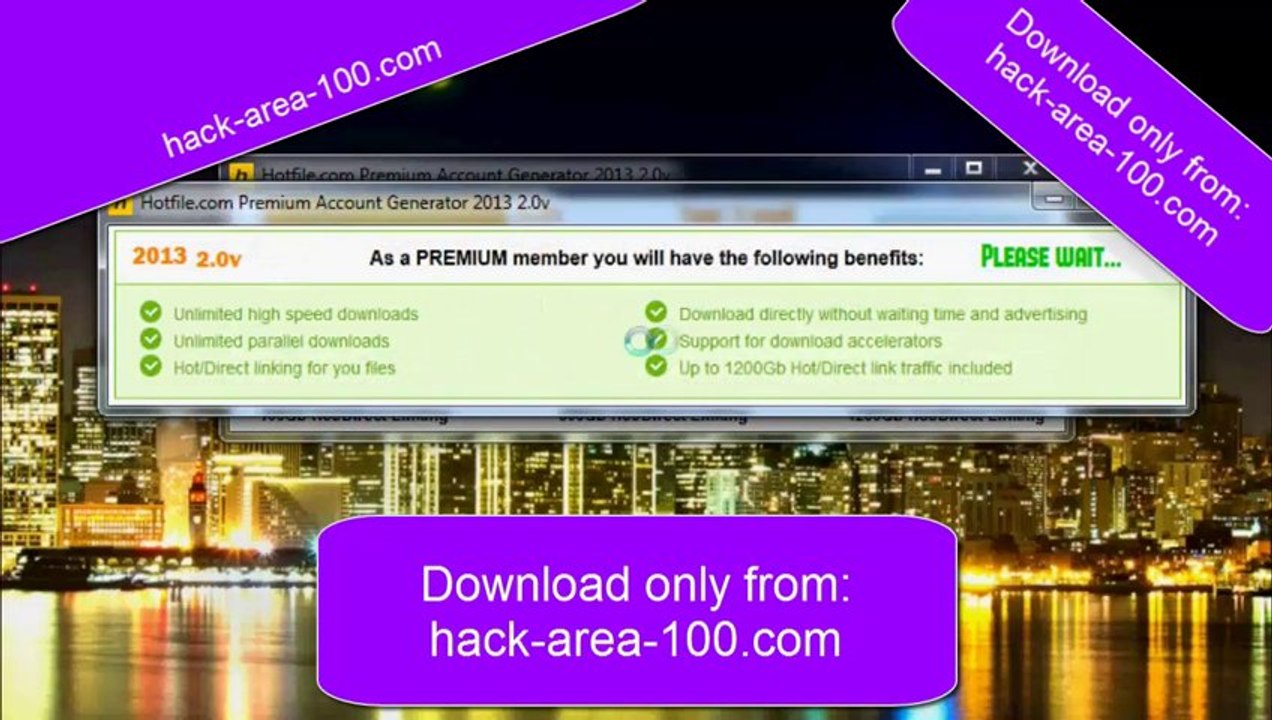Hotfile Premium Account Generator - Updated 24 July 2013