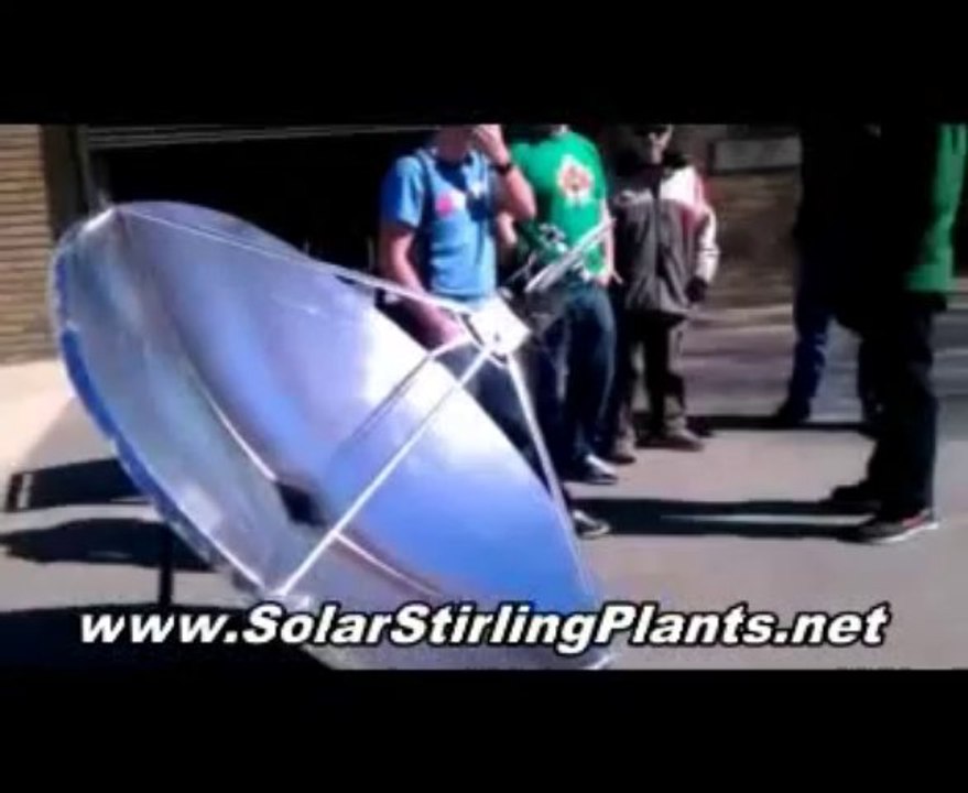 BEST Alternative Energy, Solar Stirling Plant - AMAZING!