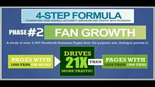 FB Influence Step #2 - Facebook FanPage Growth - FB Influence