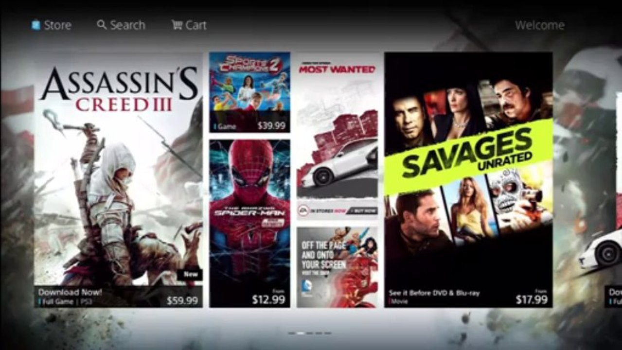 La nueva PS Store