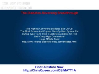 The Diabetes-Reversing Breakthrough
