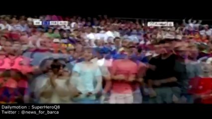 برشلونة يسجل الهدف السابع عن طريق خوان رومان