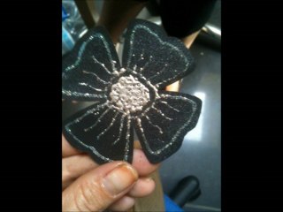 faire des fleurs avec des radiographies 3