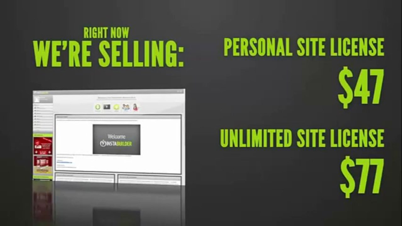 Instabuilder Discount - Instabuilder Wordpress Plugin