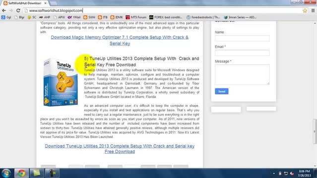 TuneUp Utilities 2013 Full Version ISO Crack For PC Torrent Files Update