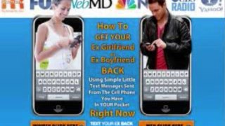 Text Your Ex Back Review + Bonus - Get Your Ex Back Now!!