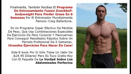 Como Adelgazar Con Dieta Hombres Pierda Grasa Abdominal Mike Geary parte 9 de 10