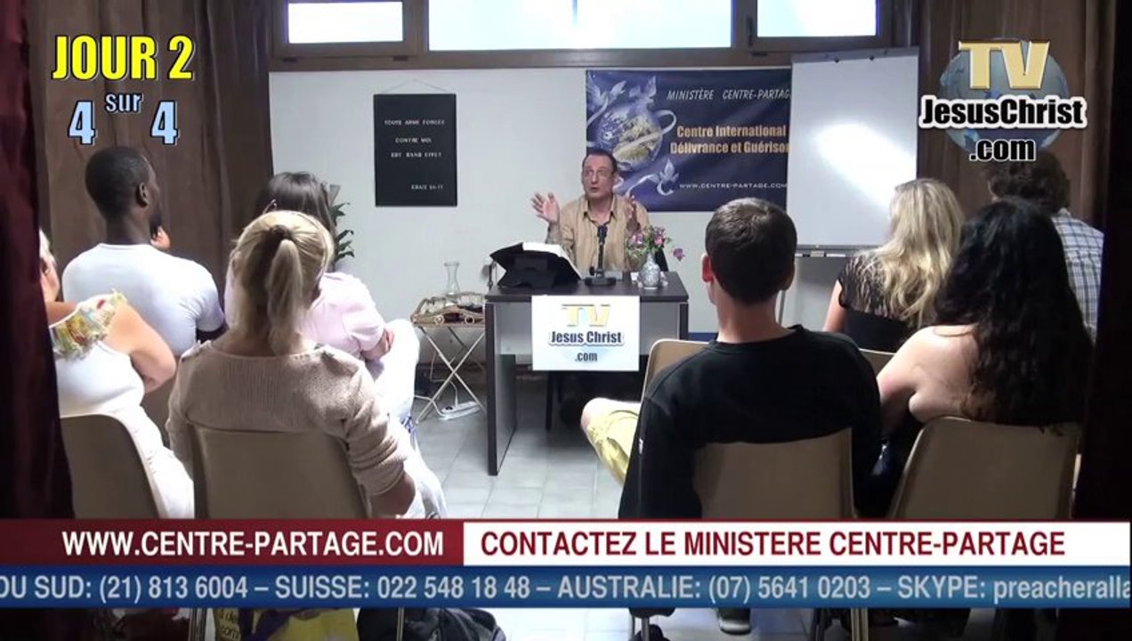 SEMINAIRE DELIVRANCE JOUR 2 - 4 sur 4 PORTIQUE SALOMON - 6-7 JUILLET 2013 - Allan Rich