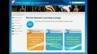 Rocket Spanish Members Area - A Brief Look
