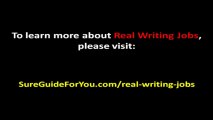 Real Writing Jobs Review: Earn Extra Money On Writing - No Experince Required