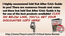 Sold Out After Crisis Guide & Bonuses Review | Sold Out After Crisis Guide Series