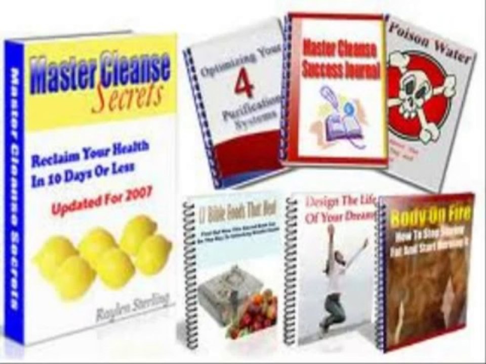 master cleanse secrets book