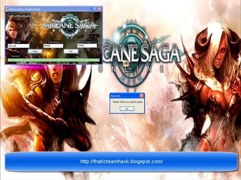 Arcane Saga Hack/ Cheat Tool 2013 Free