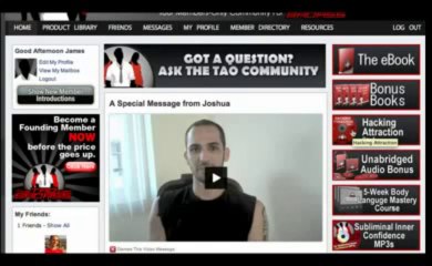 Tao of Badass Review - go INSIDE the membership site