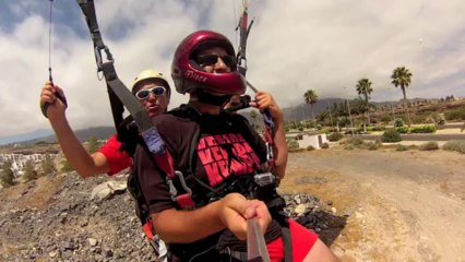 Un petit tour de Parapente à Ténérife