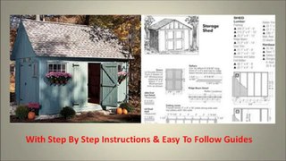 My Shed Plans - Learn How To Build A Garden Shed - And Lots More