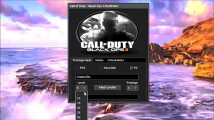 Call of Duty Black Ops 2 Hacks Xbox 360 PS3 PC 2013