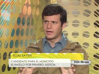 Elías Sayegh reiteró invitación a candidatos a suscribir acuerdo por el progreso de El Hatillo